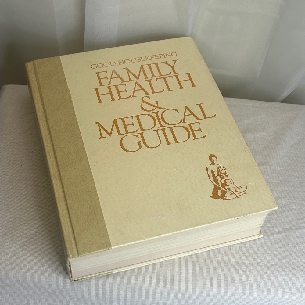 Vintage 1980 Good Housekeeping Family Health & Medical Guide Hardcover